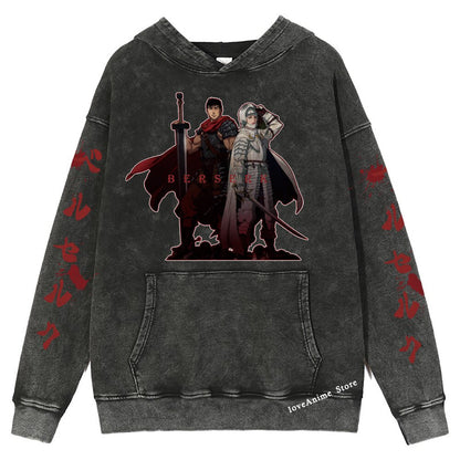 Berserk Retro Style Hoodie