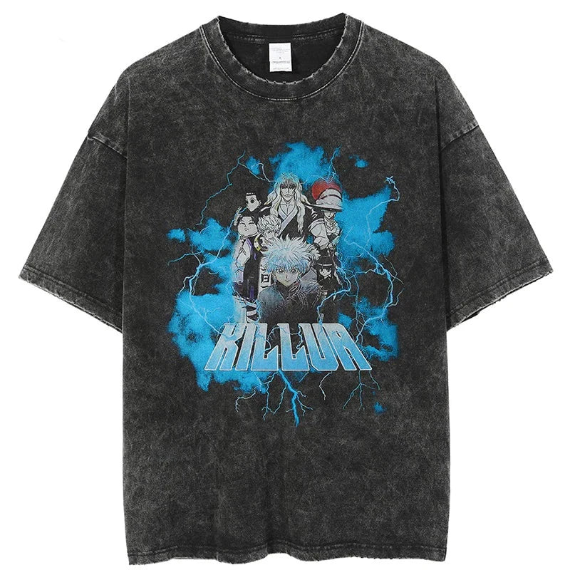 HUNTER x HUNTER Acid Wash T Shirt