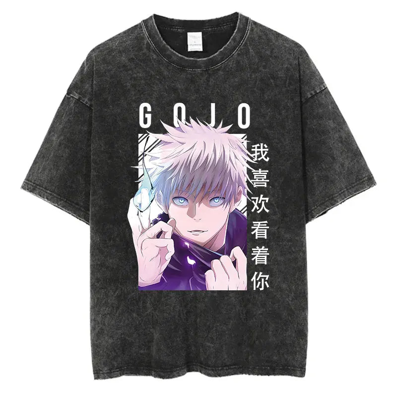 Jujutsu Kaisen Vintage Washed T-shirt