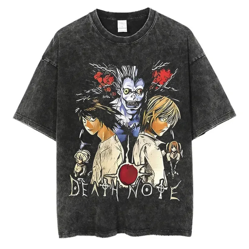 Death Note Retro Wash T-shirt