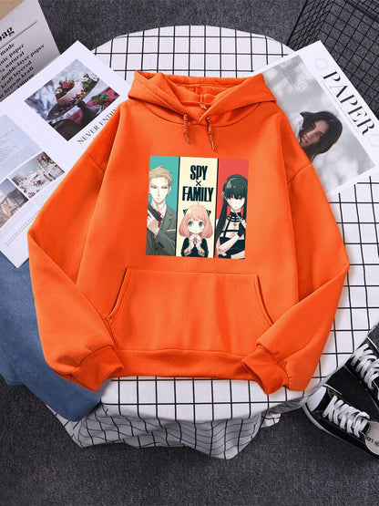 Spy X Family Forger Fam Printing Hoodie