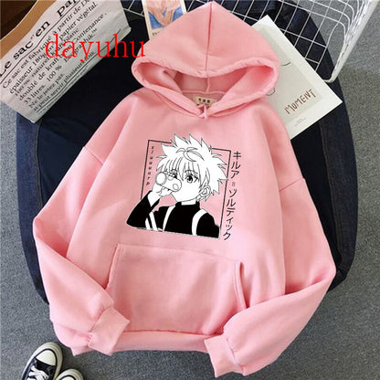 Hunter X Hunter Killua Zoldyck Devil Eye Print Hoodies