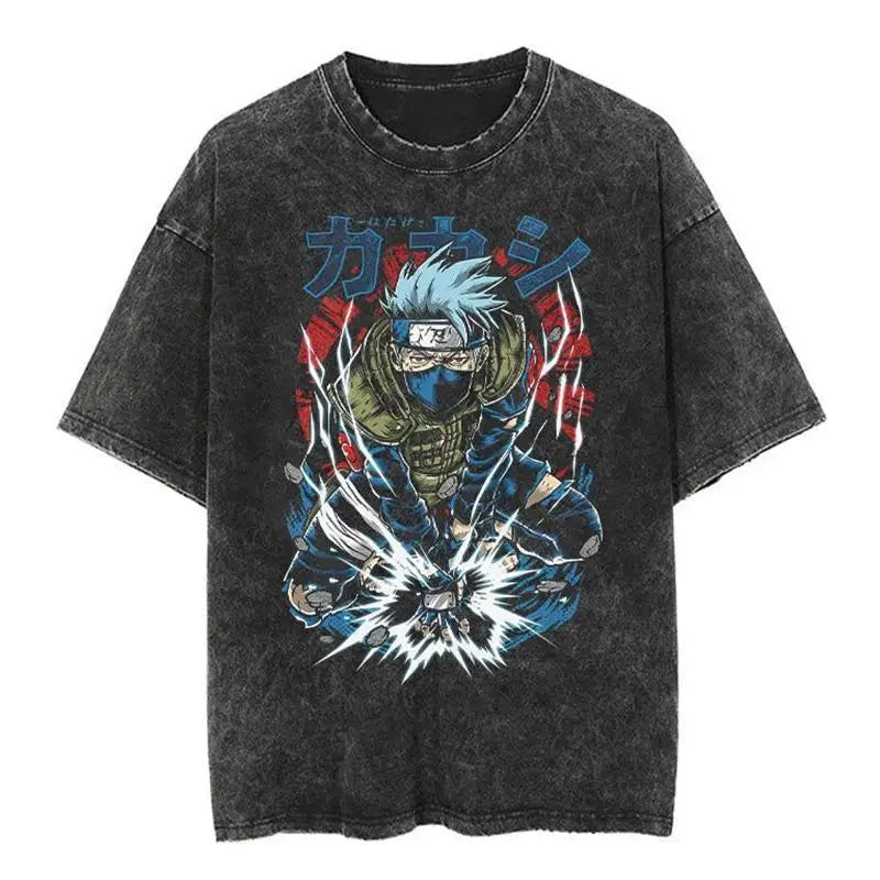 Naruto Hero washed T-shirt