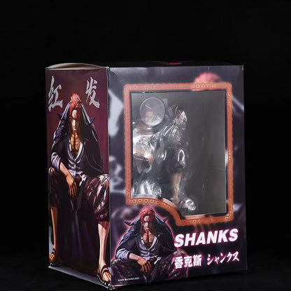 One Piece Figure Shanks Four Emperors GK Shanks Action Figure