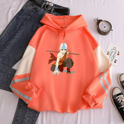 Avatar The Last Airbender Manga Aang  Hoodie