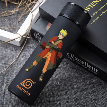 One Piece Stainless Steel Luffy Roronoa Zoro Action Water Bottle