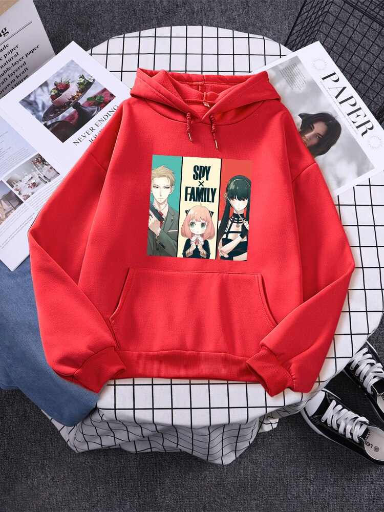 Spy X Family Forger Fam Printing Hoodie