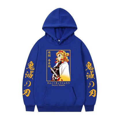 Demon Slayer Kyojuro Rengoku Hoodie