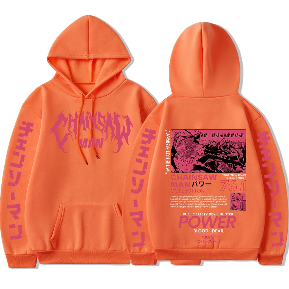 Chainsaw Man Power Graphic Hoodie