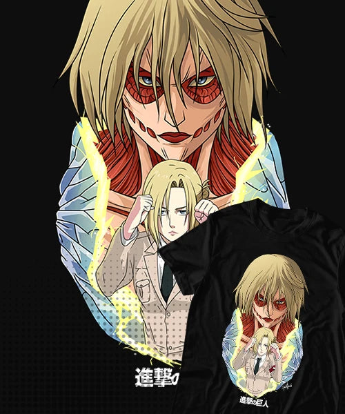 Attack on Titan Annie Leonhart Titán Hembra T-Shirt