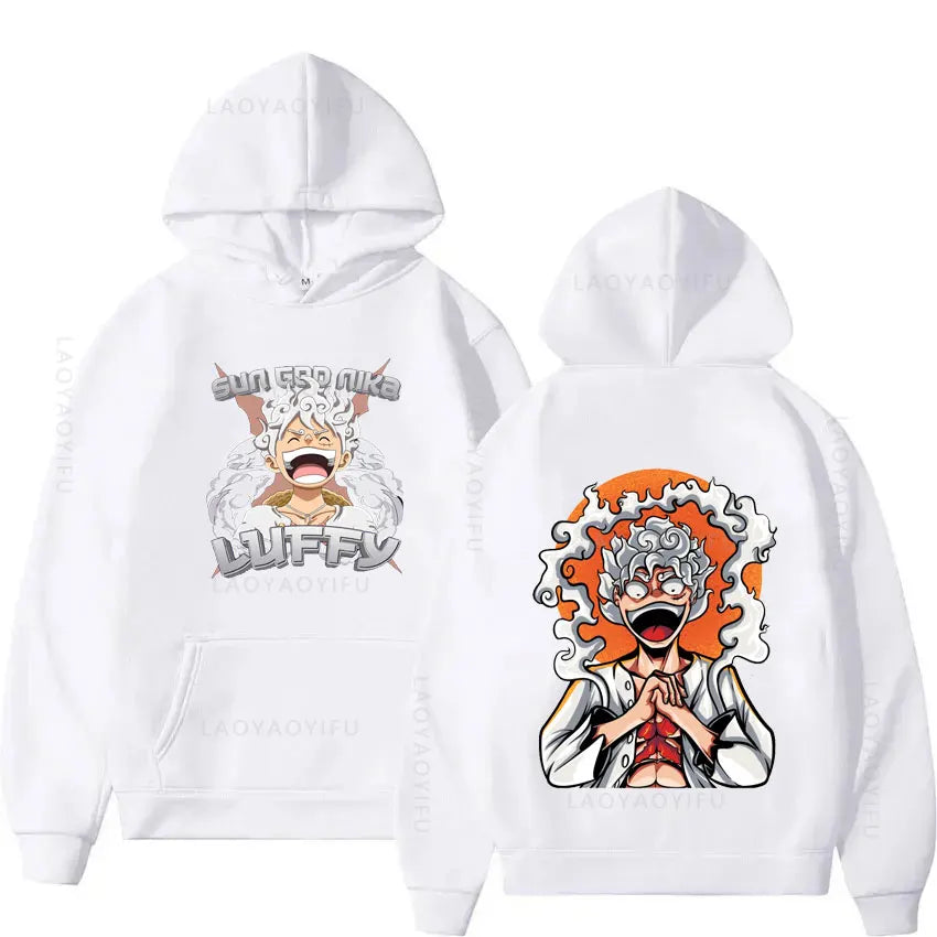 Gear 5 Luffy Theme New in Hoodies