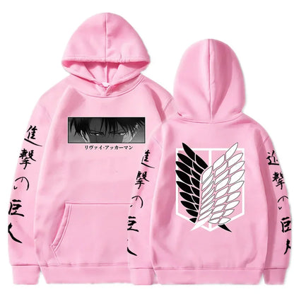 Attack on Titan Levi Kyojin No Shingeki Hoodie