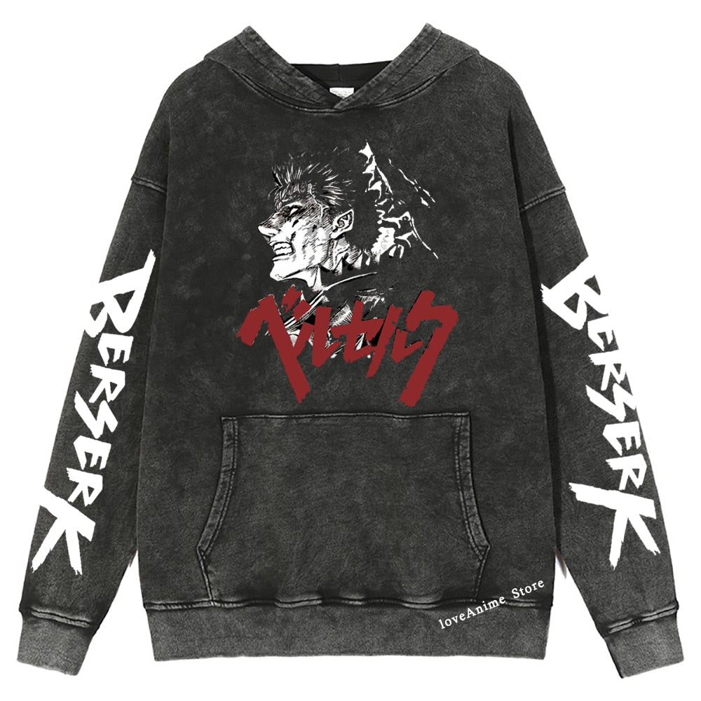 Berserk Retro Style Hoodie