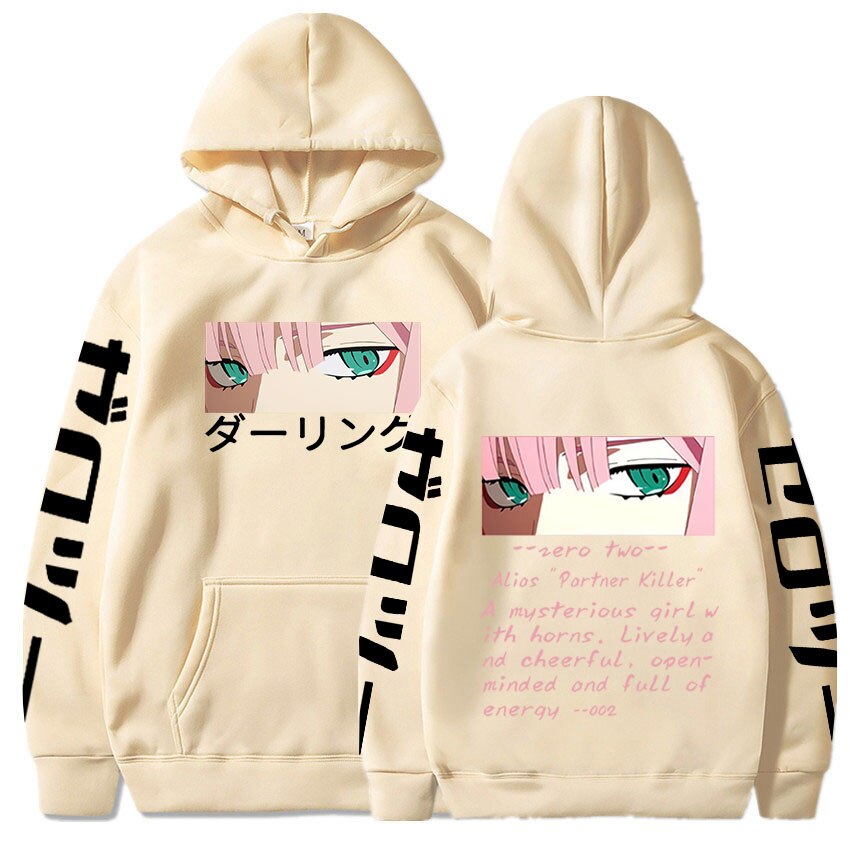 Darling In The Franxx Zero Two Eyes Hoodie