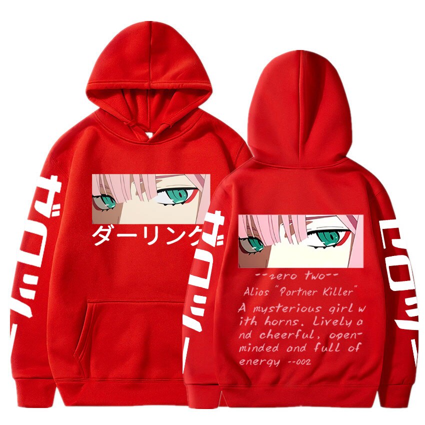 Darling In The Franxx Zero Two Eyes Hoodie