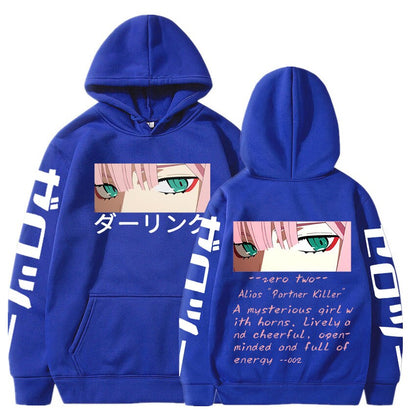 Darling In The Franxx Zero Two Eyes Hoodie