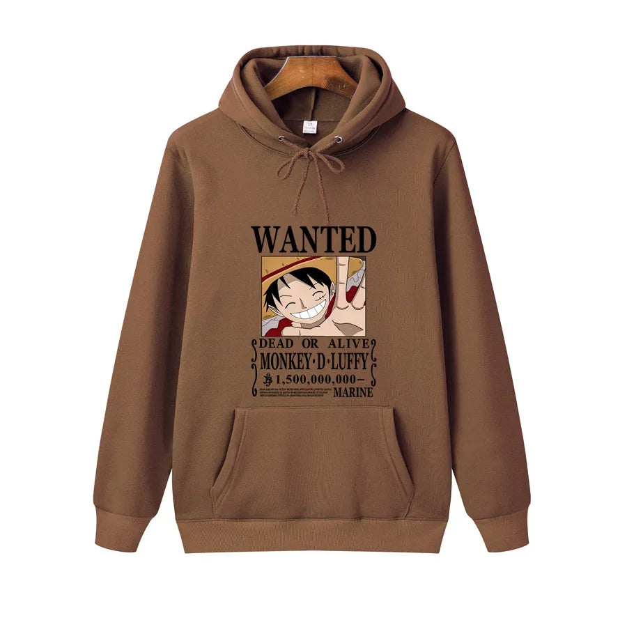 One Piece Winter Manga Hoodie