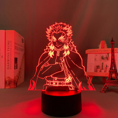 Demon Slayer Rengoku Kyojuro 3D Lamp