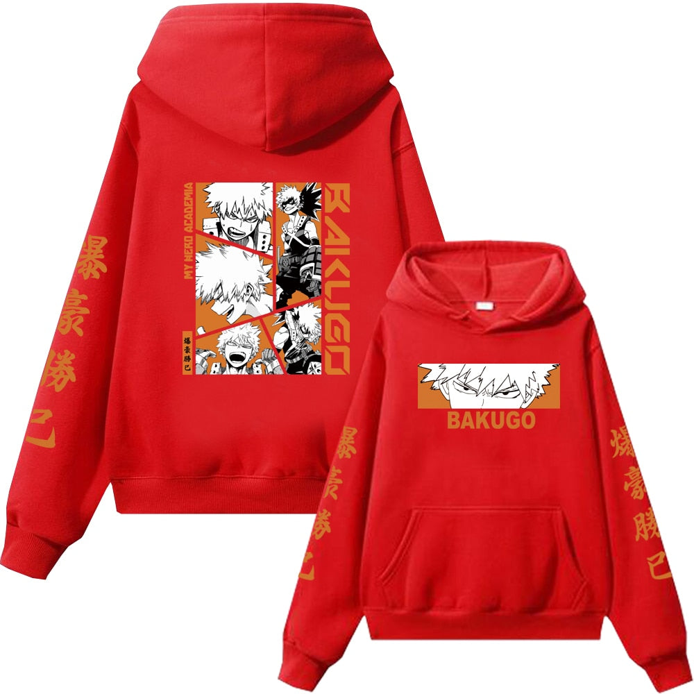 My Hero Academia Bakugo Hoodie