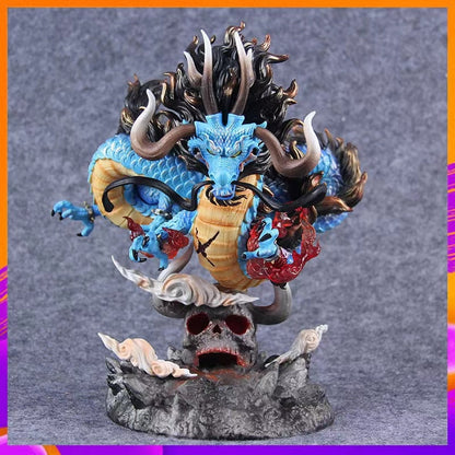 One Piece Kaido Dragon Four Emperors With Lamp PVC Action Model