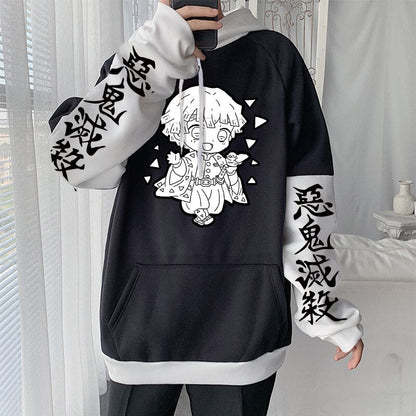 Kimetsu no Yaiba Demon Slayer Zenitsu Agatsuma Hoodies