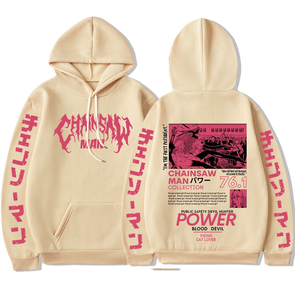 Chainsaw Man Power Graphic Hoodie