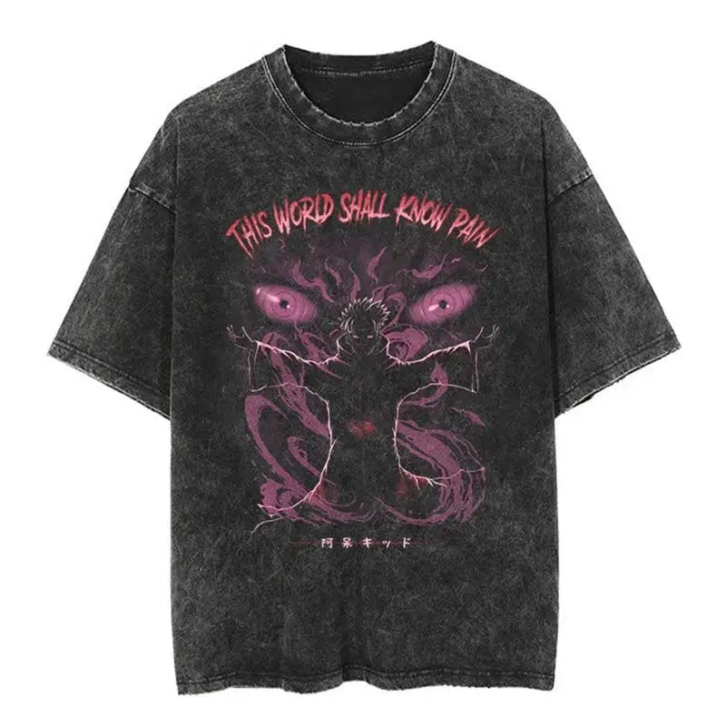 Naruto Hero washed T-shirt