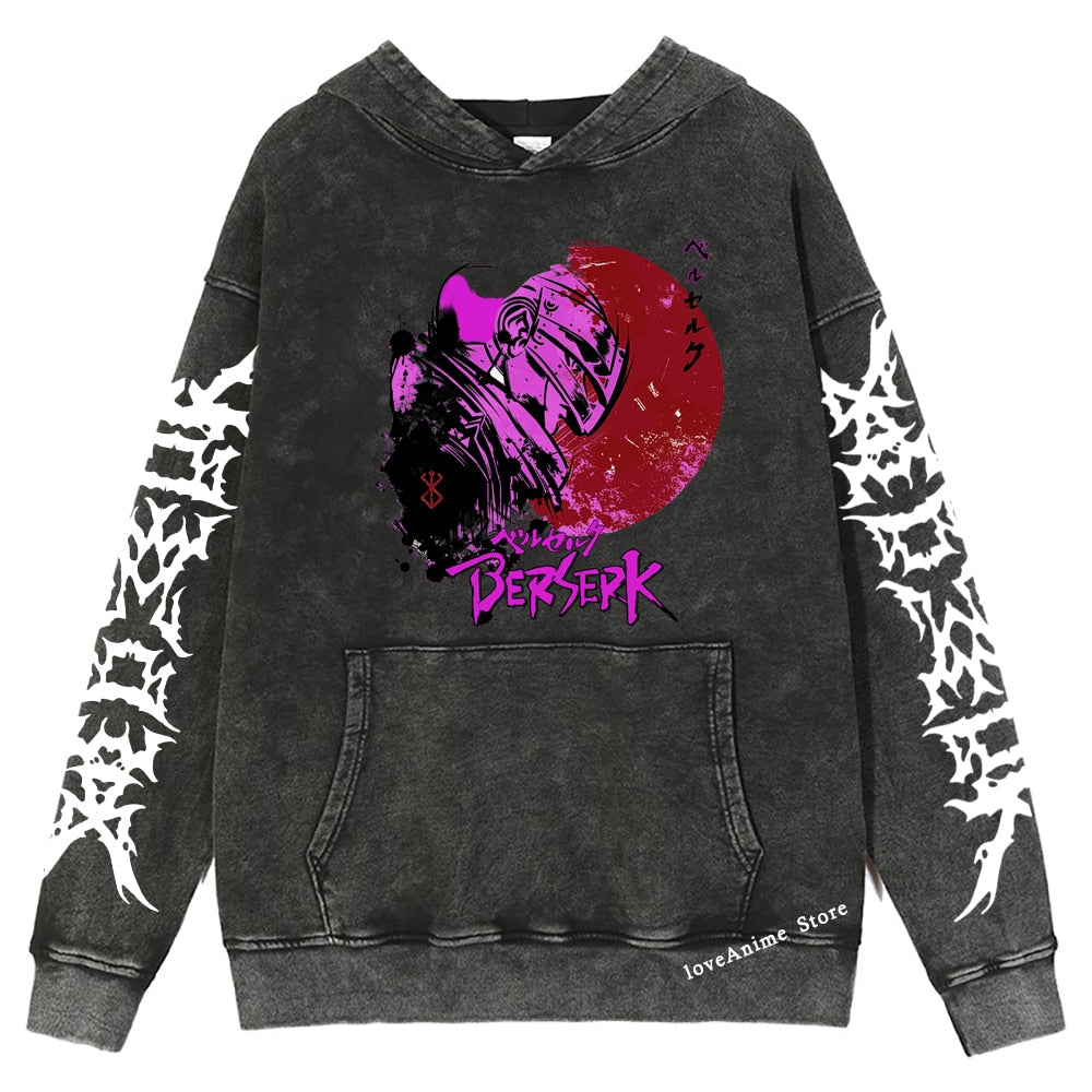 Berserk Retro Style Hoodie