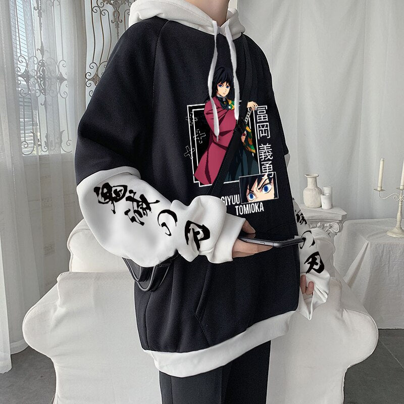 Demon Slayer Cool Giyuu Tomioka Hoodies