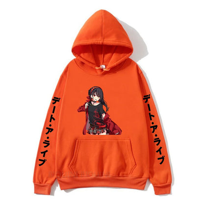 Tokisaki Kurumi Date A Live Hoodies