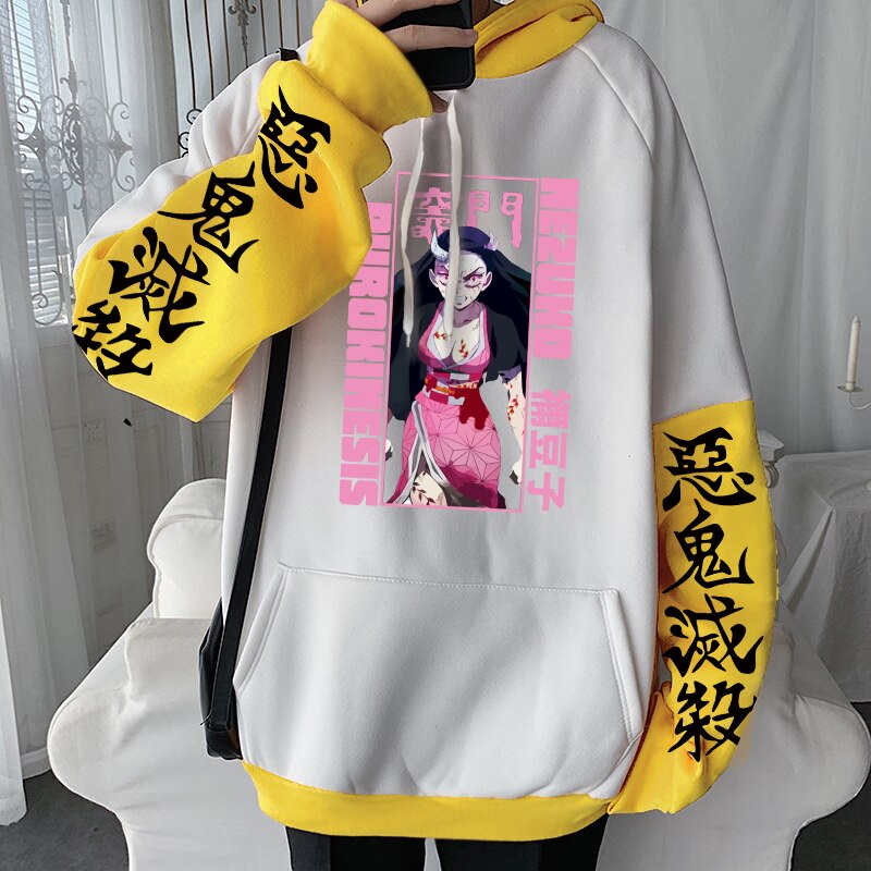 Demon Slayer Gothic Nezuko Kamado Hoodies