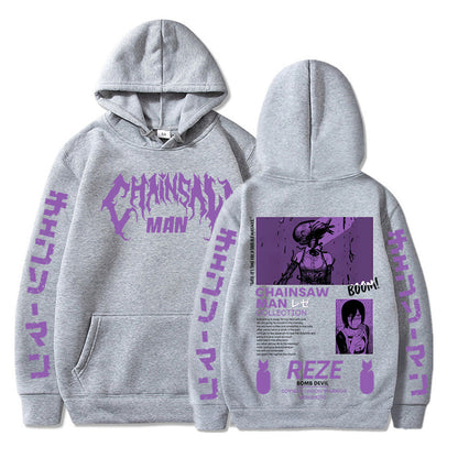 Chainsaw Man Reze Print Hoodie