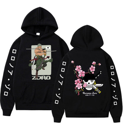 One Piece Roronoa Zoro Graphic Hoodie