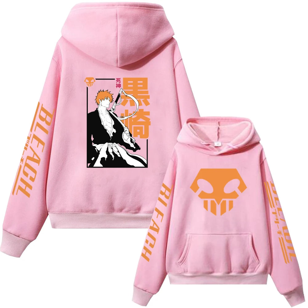 Bleach Kurosaki and Rukia Hoodies