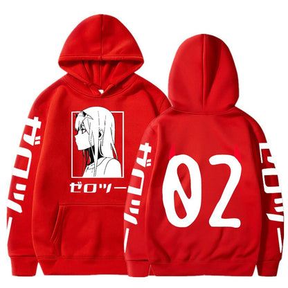 Darling In The Franxx Zero Two Hip Hop Hoodie