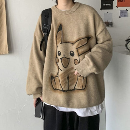 pokemon Pikachu Printed Sweatshirt