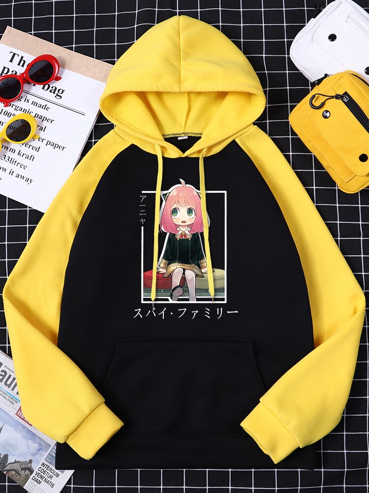 Spy x Family Anya Sitting On A Stool Hoodie