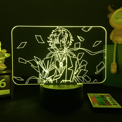 Bungo Stray Dogs 3D Lamp