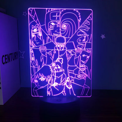 Naruto Hero 3D Lamp