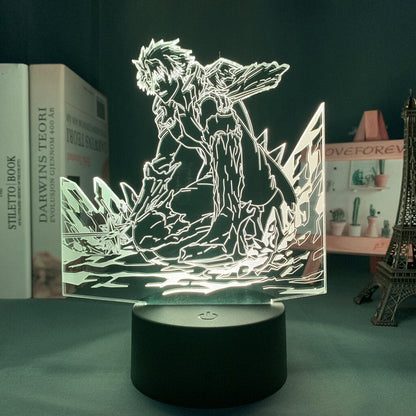 Anime Bleach Toshiro Hitsugaya 3D Lamp