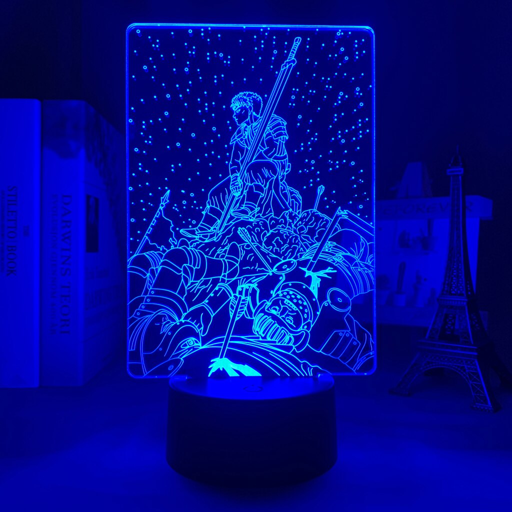 Anime Berserk 3D Lamp