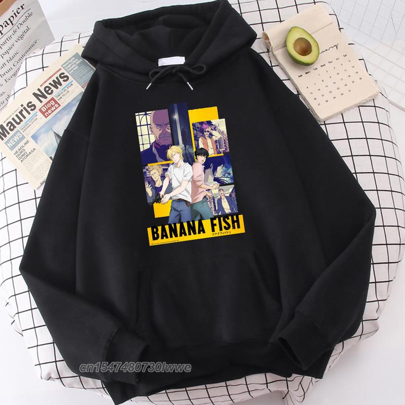 Banana Fish Printed Hoody