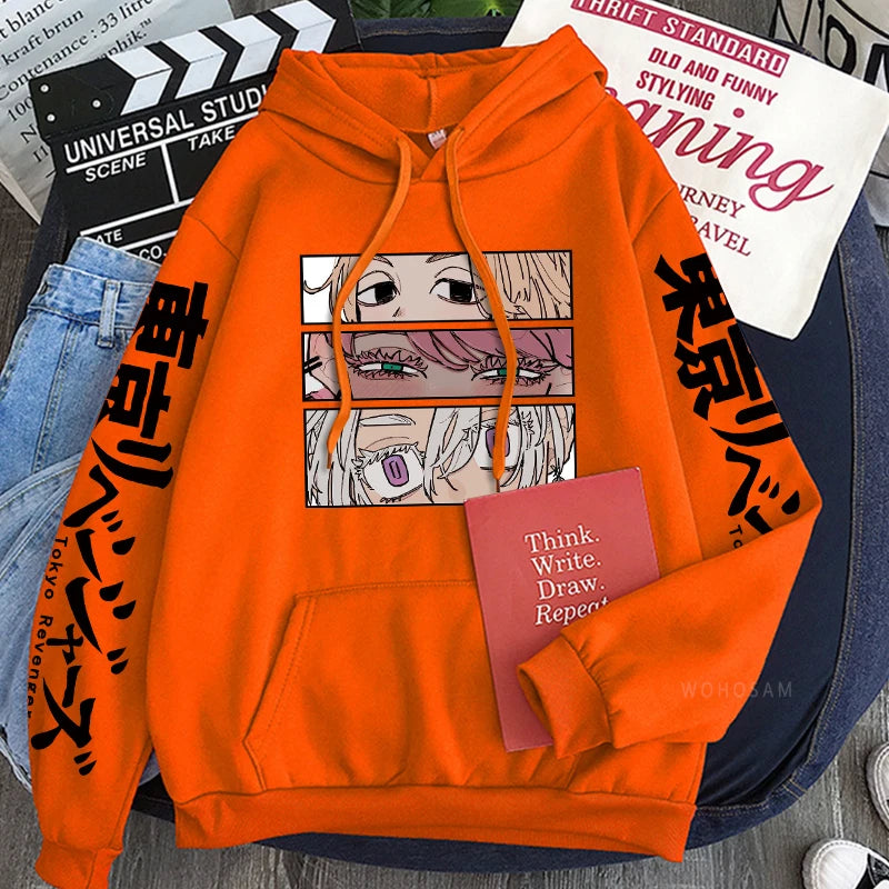 Tokyo Revengers Manjirou Sano Izana Kurokawa Eyes Hoodie