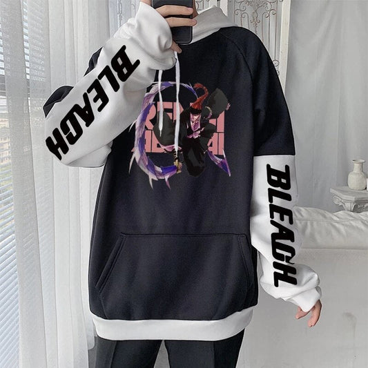 Bleach Gothic Streetwear Long Sleeve Hoodie