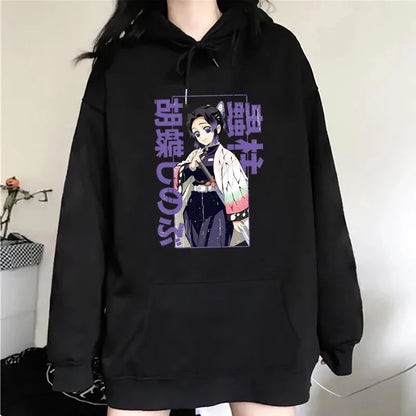 Kochou Shinobu Print Hoodie