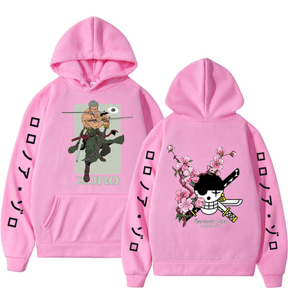 One Piece Roronoa Zoro Graphic Hoodie