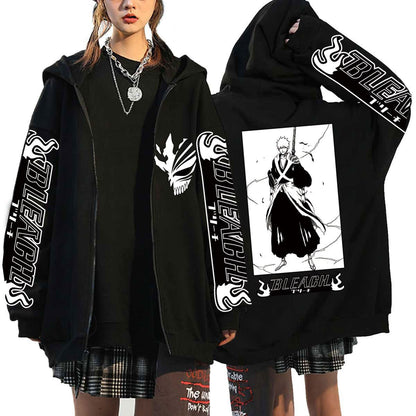 Bleach Kurosaki Ichigo Zipper Hoodie