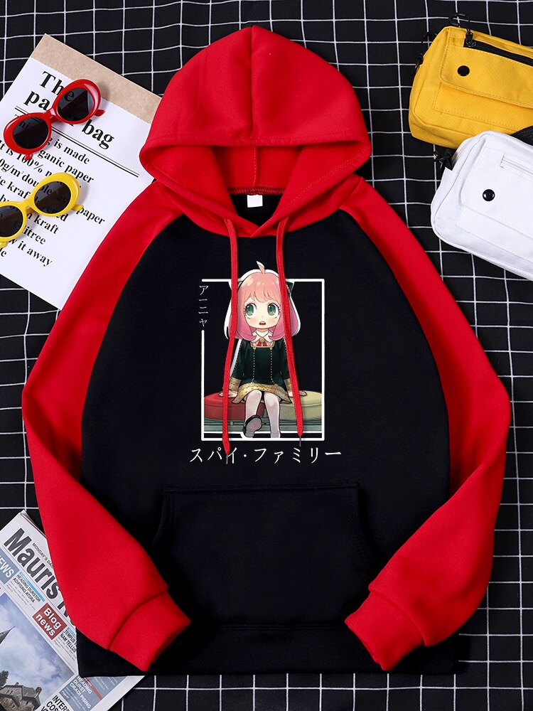 Spy x Family Anya Sitting On A Stool Hoodie