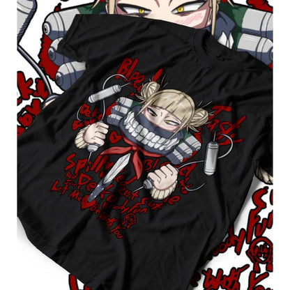 Himiko Toga My Hero Academia Izuku Midoriya Girl T-shirt