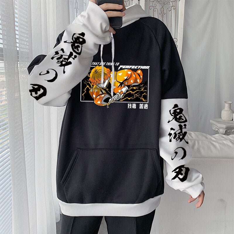 Agatsuma Zenitsu Demon Slayer Hoodies